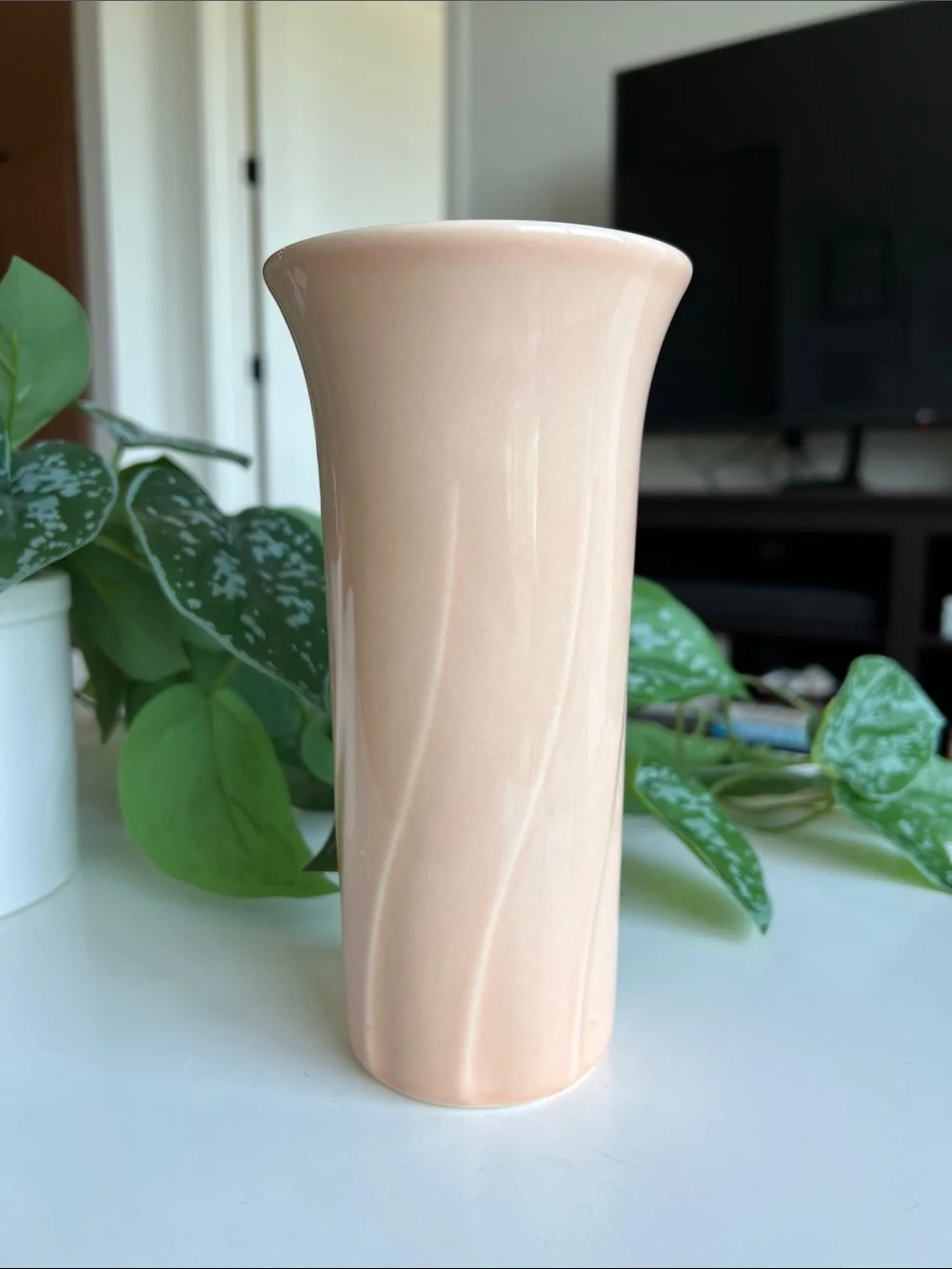 Vintage peach pfatzgraff